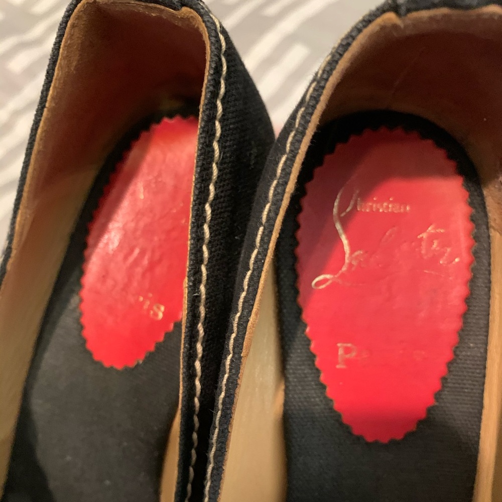 Christian Louboutin Espadrille Wedge